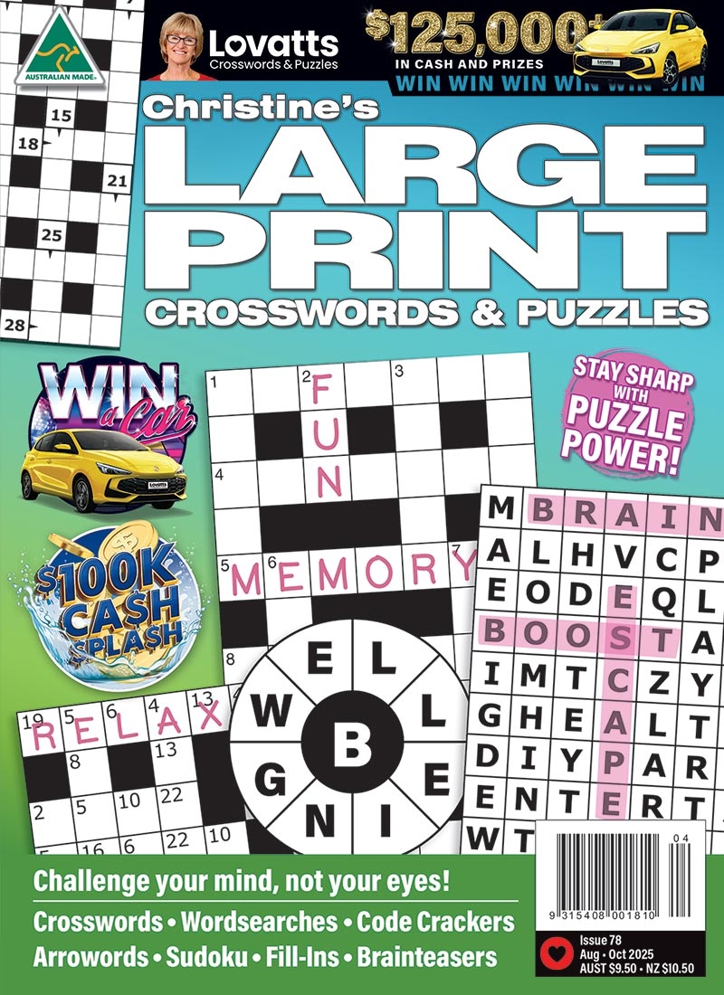 Large Print Crosswords Magazine Lovatts Crossword Puzzles Games Trivia Large Print Crosswords Magazine Lovatts Crossword Puzzles Games Trivia