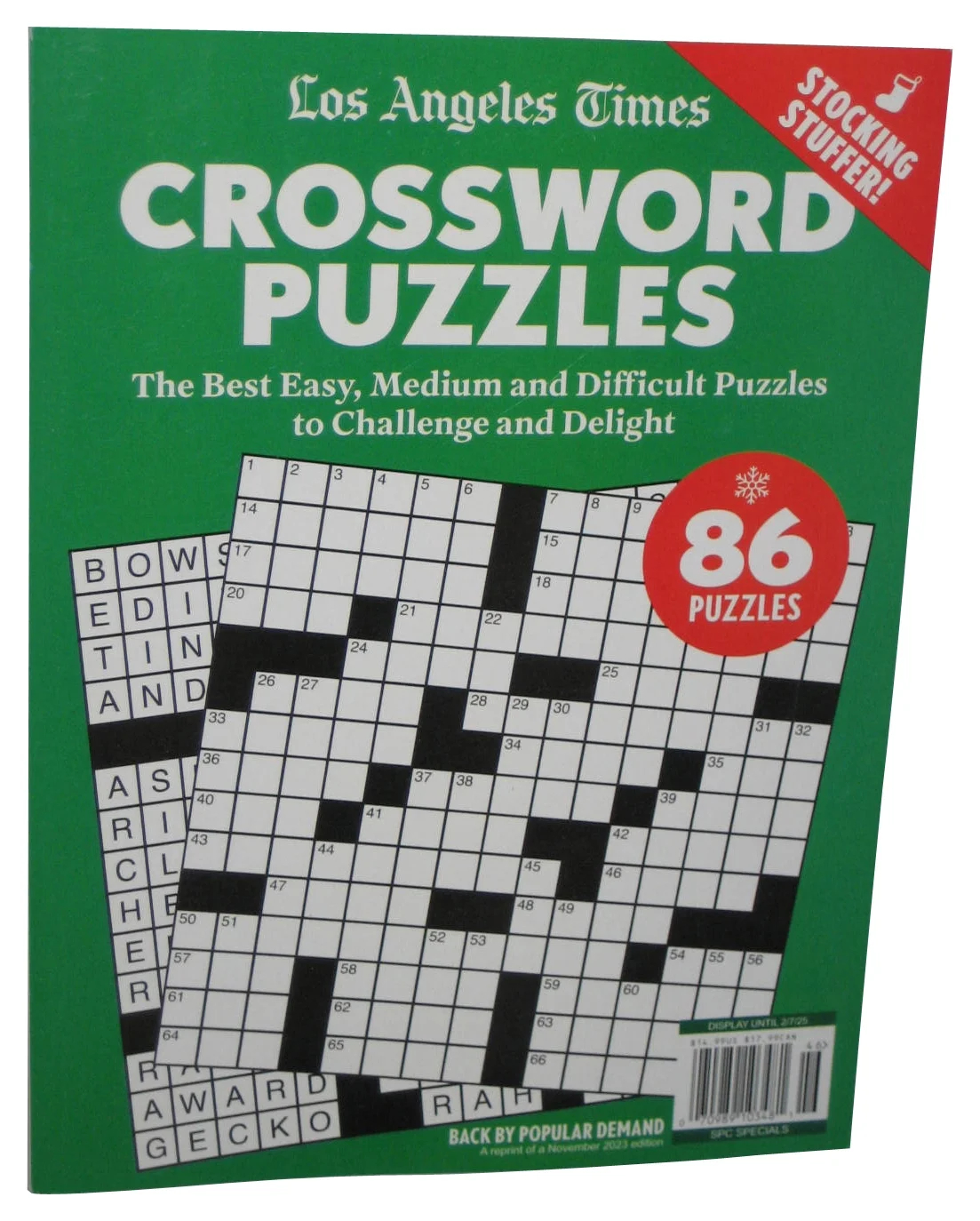 Los Angeles Times Crossword Puzzles 2024 Magazine Book 86 Puzzles Walmart Los Angeles Times Crossword Puzzles 2024 Magazine Book 86 Puzzles Walmart