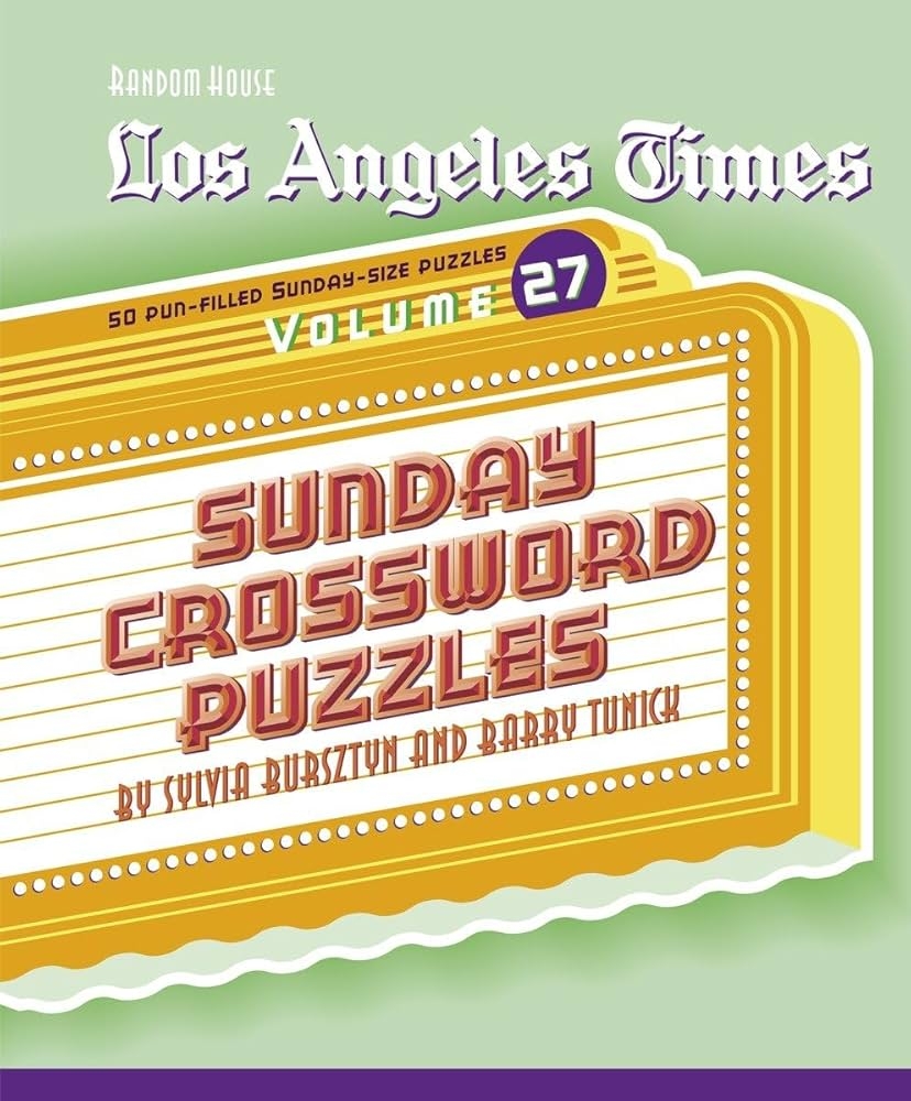Los Angeles Times Sunday Crossword Puzzle Printable Los Angeles Times Sunday Crossword Puzzle Printable