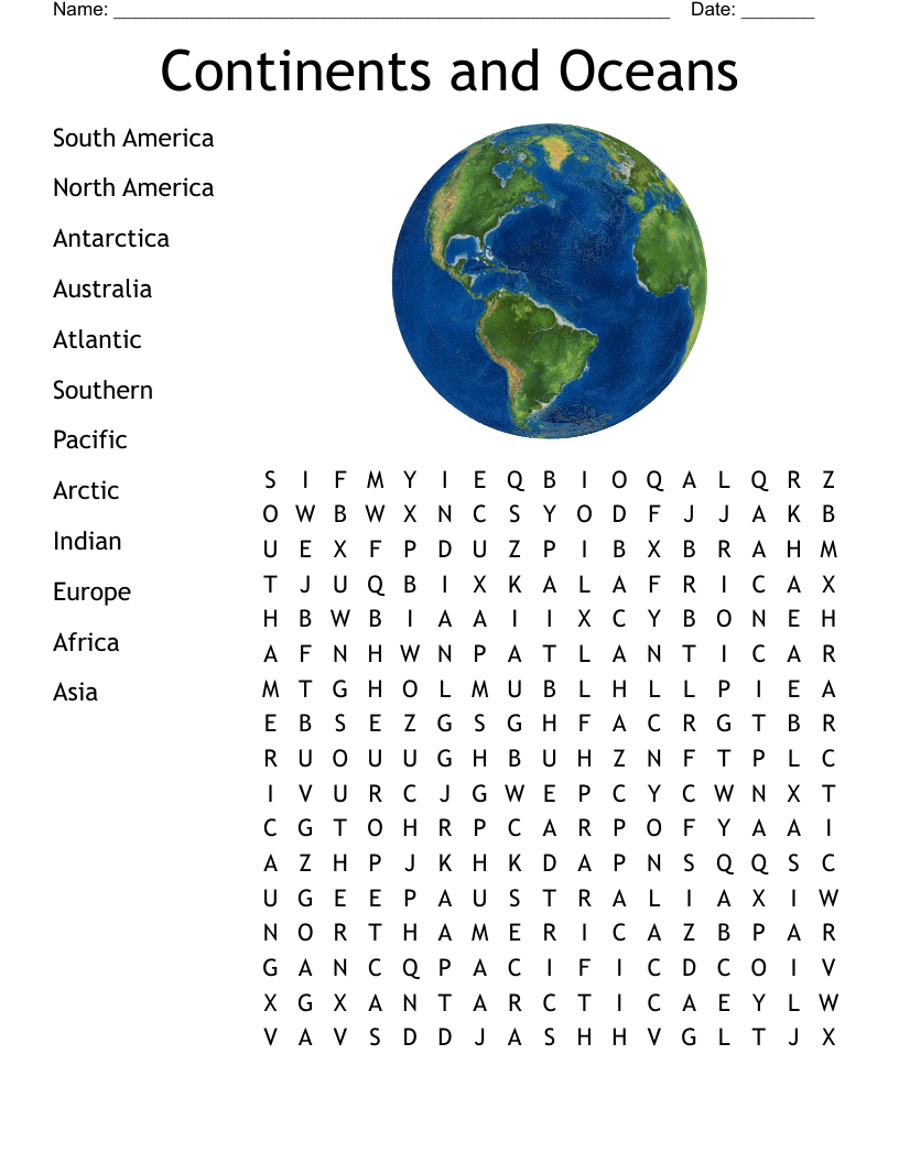 Maps And Globe Crossword WordMint Maps And Globe Crossword WordMint