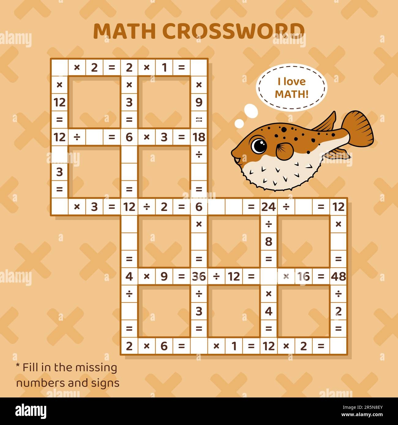 Free Printable Math Crossword Puzzles Free Printable Math Crossword Puzzles