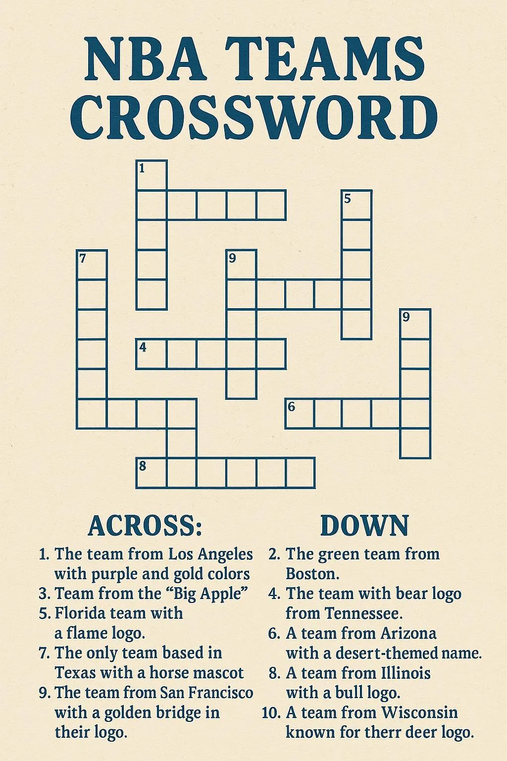 NBA Teams Crossword Puzzle Printable Vintage Sports Game Basketball PDF JPG Instant Download Fun Activity For Fans Etsy Australia NBA Teams Crossword Puzzle Printable Vintage Sports Game Basketball PDF JPG Instant Download Fun Activity For Fans Etsy Australia
