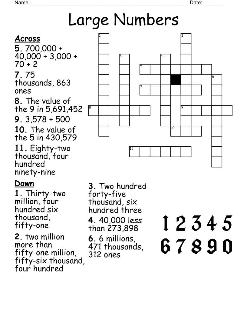 Numbers 1 100 Word Search WordMint Numbers 1 100 Word Search WordMint