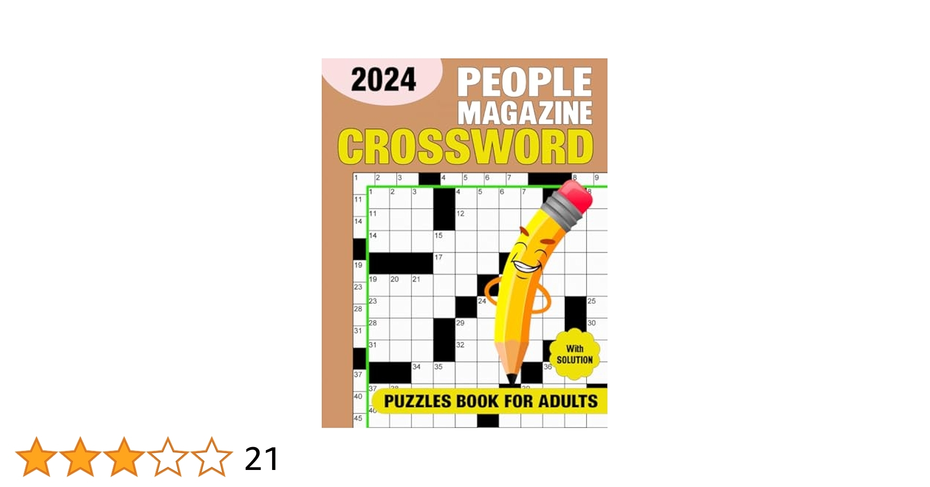 People Magazine Crossword Puzzles For Adults With Solution 2024 Test Your Sharpness Kevin Robert A 9798867163853 Amazon Books People Magazine Crossword Puzzles For Adults With Solution 2024 Test Your Sharpness Kevin Robert A 9798867163853 Amazon Books