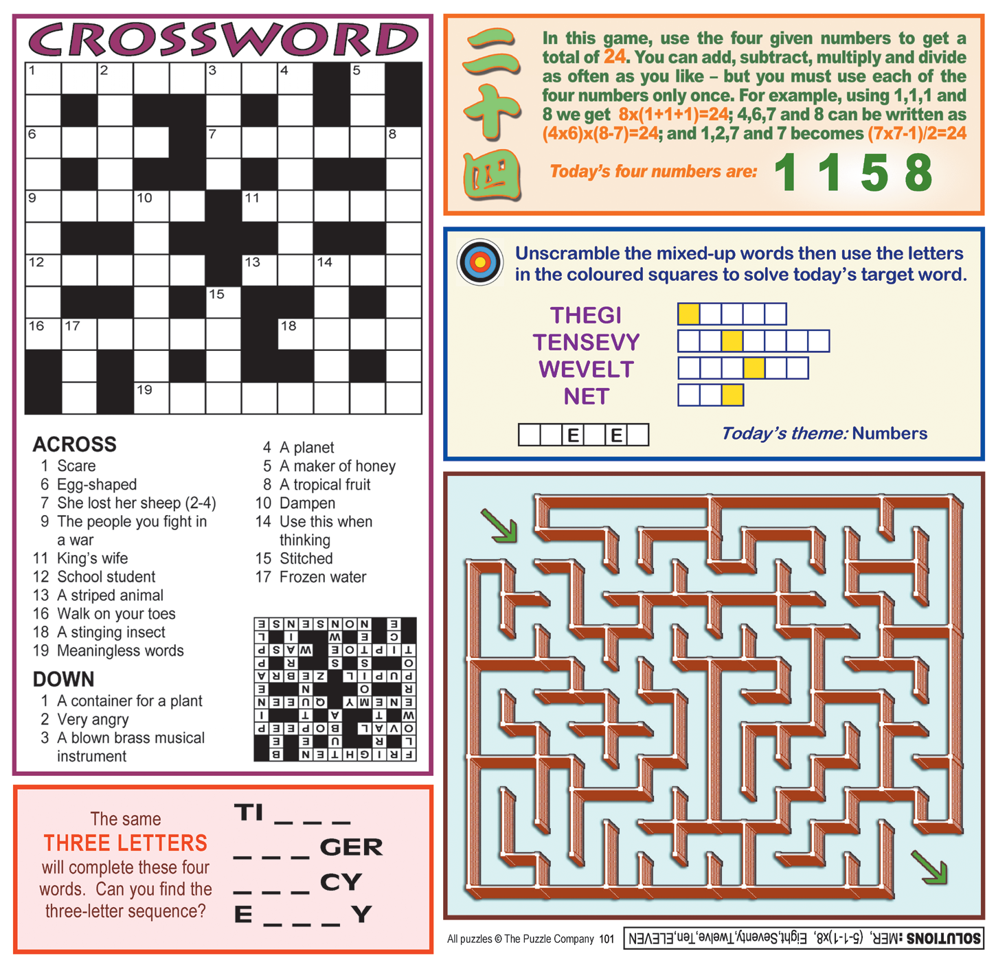 PP Puzzle Pages Knight Features Content Worth Sharing PP Puzzle Pages Knight Features Content Worth Sharing