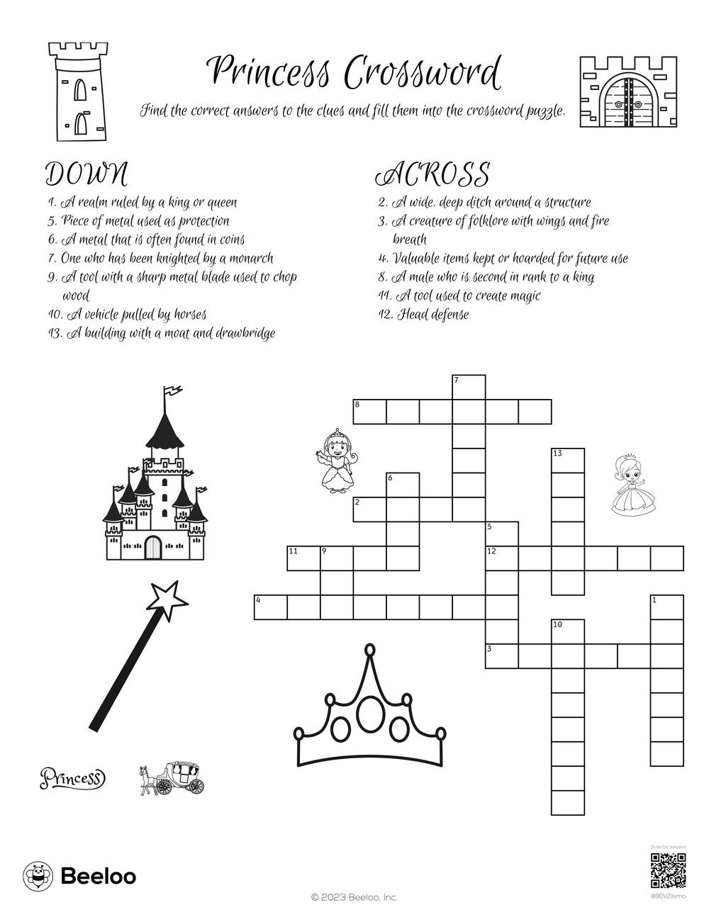 Kids Disney Crosswords Printable Kids Disney Crosswords Printable