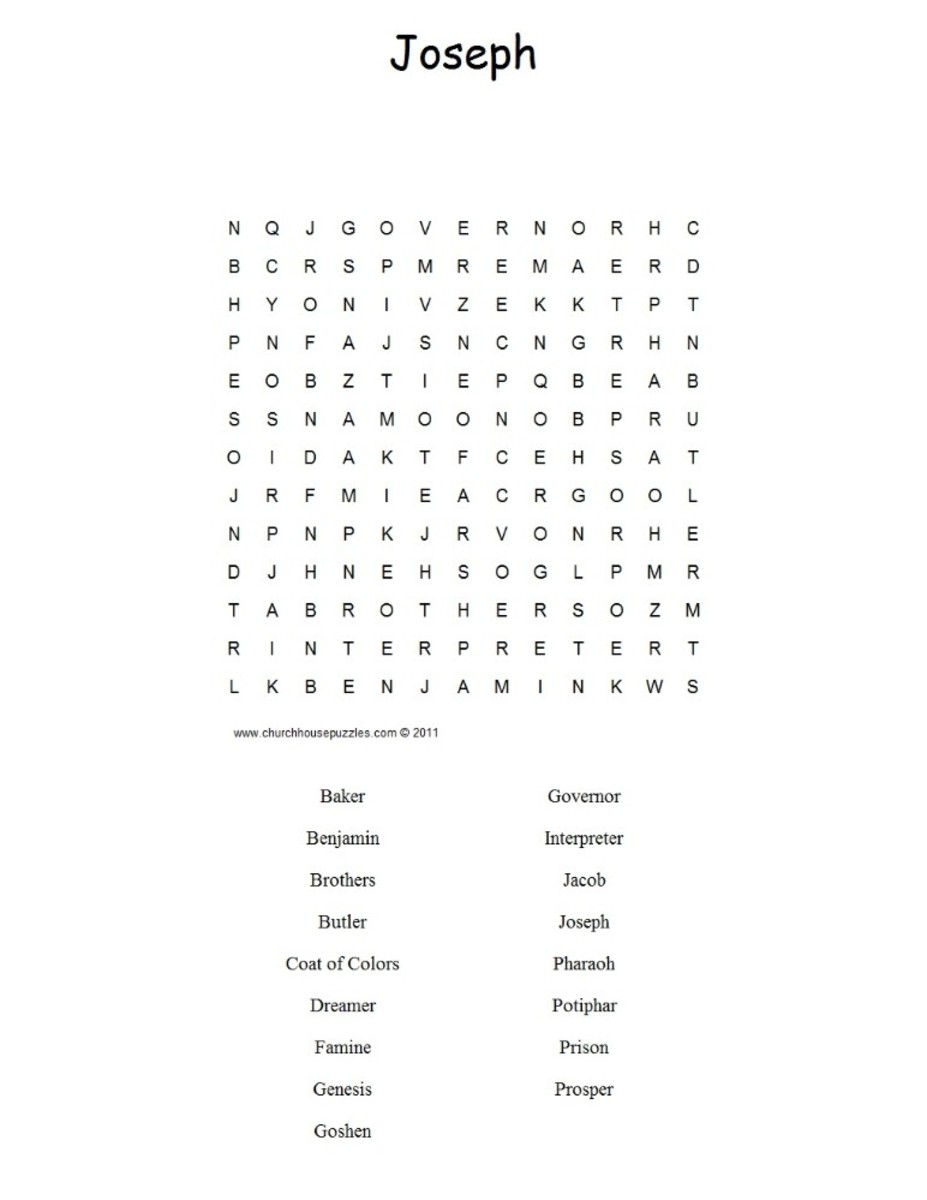 Printable Simple Bible Crossword Puzzles Printable Simple Bible Crossword Puzzles