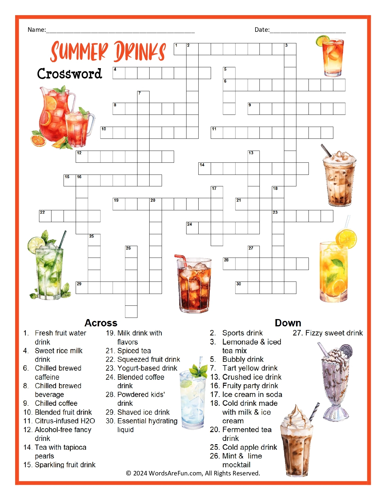 printable crossword puzzles for adults worksheets library printable crossword puzzles for adults worksheets library