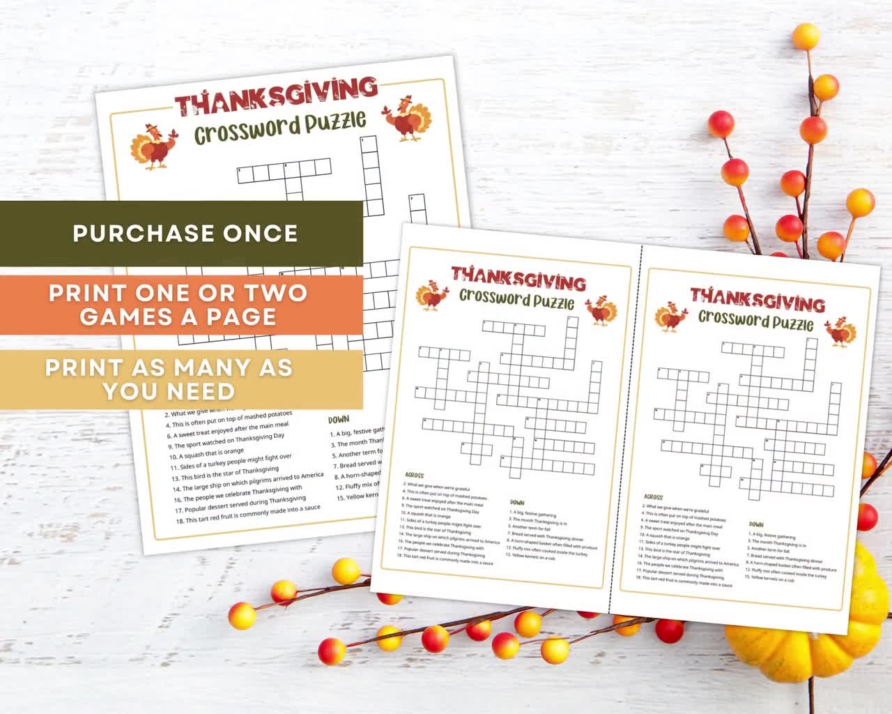 Printable Thanksgiving Crossword Puzzle For Kids And Adults Crossword Game For Thanksgiving Gatherings And Classrooms Instant Download Etsy Printable Thanksgiving Crossword Puzzle For Kids And Adults Crossword Game For Thanksgiving Gatherings And Classrooms Instant Download Etsy