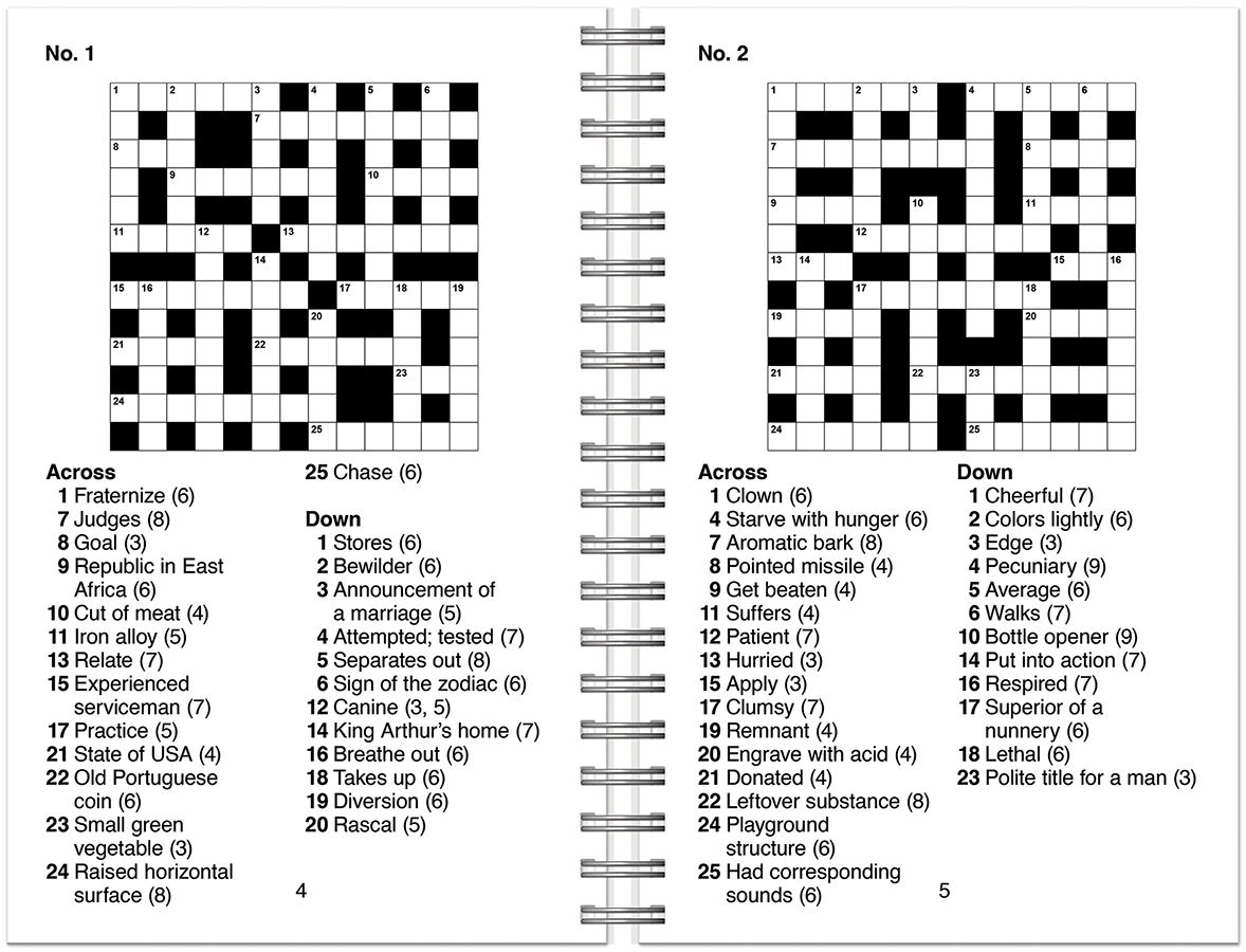 Raincoast Group Large Print Crossword Puzzles Pink Raincoast Group Large Print Crossword Puzzles Pink