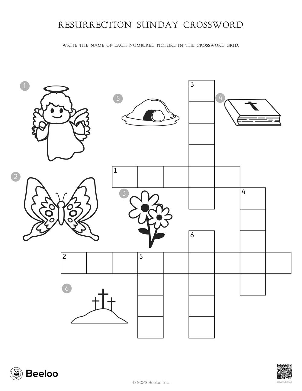 Resurrection Sunday Crossword Beeloo Printable Crafts And Activities For Kids Resurrection Sunday Crossword Beeloo Printable Crafts And Activities For Kids