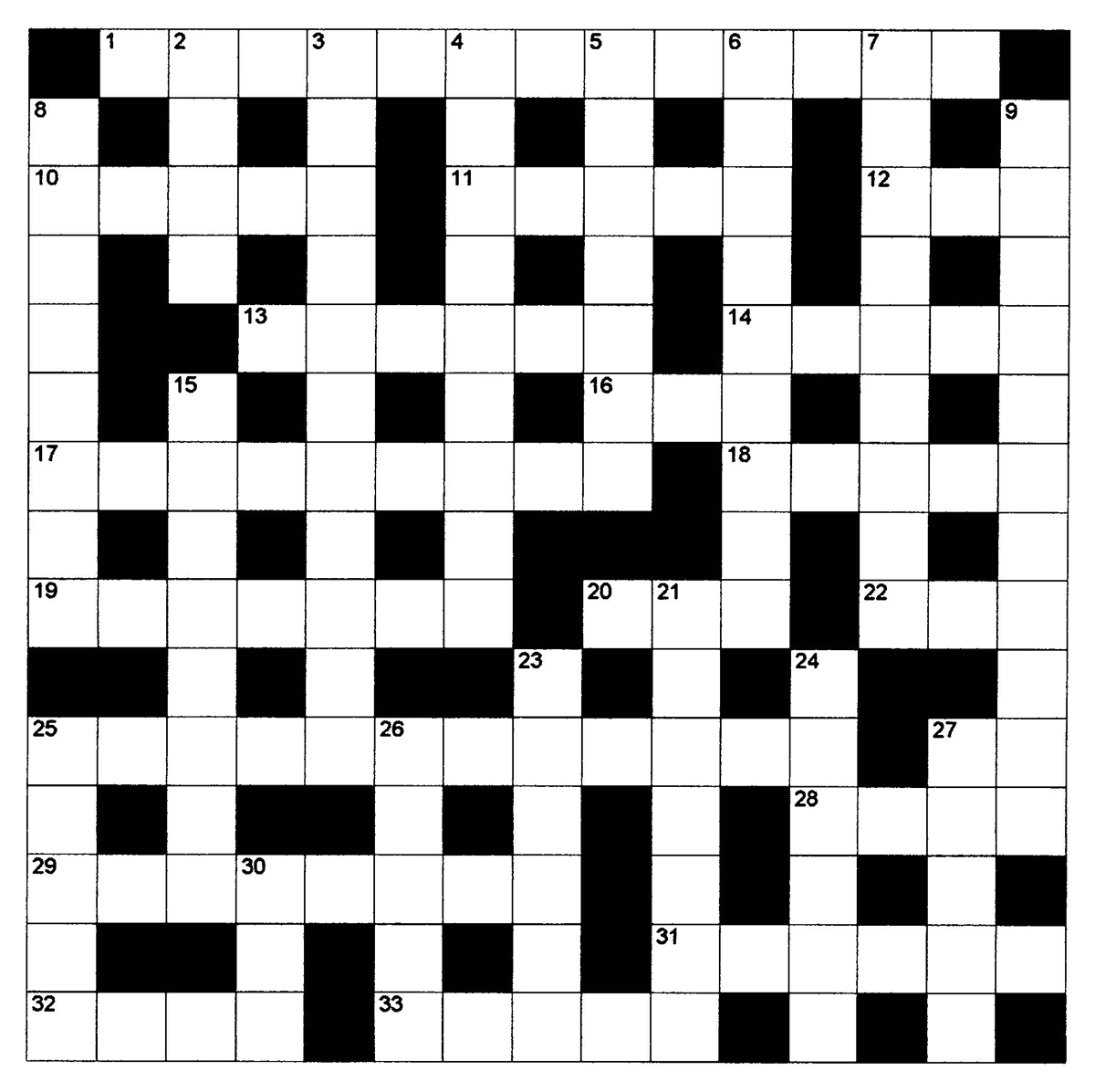 Printable Science Crosswords