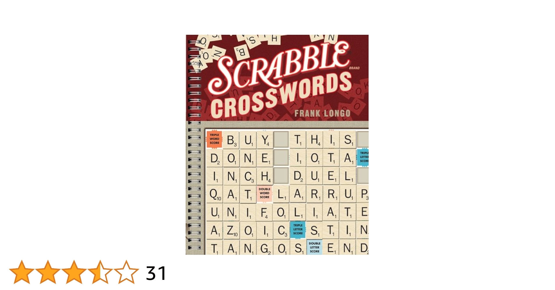 SCRABBLE Crosswords Longo Frank 9781402750854 Amazon Books