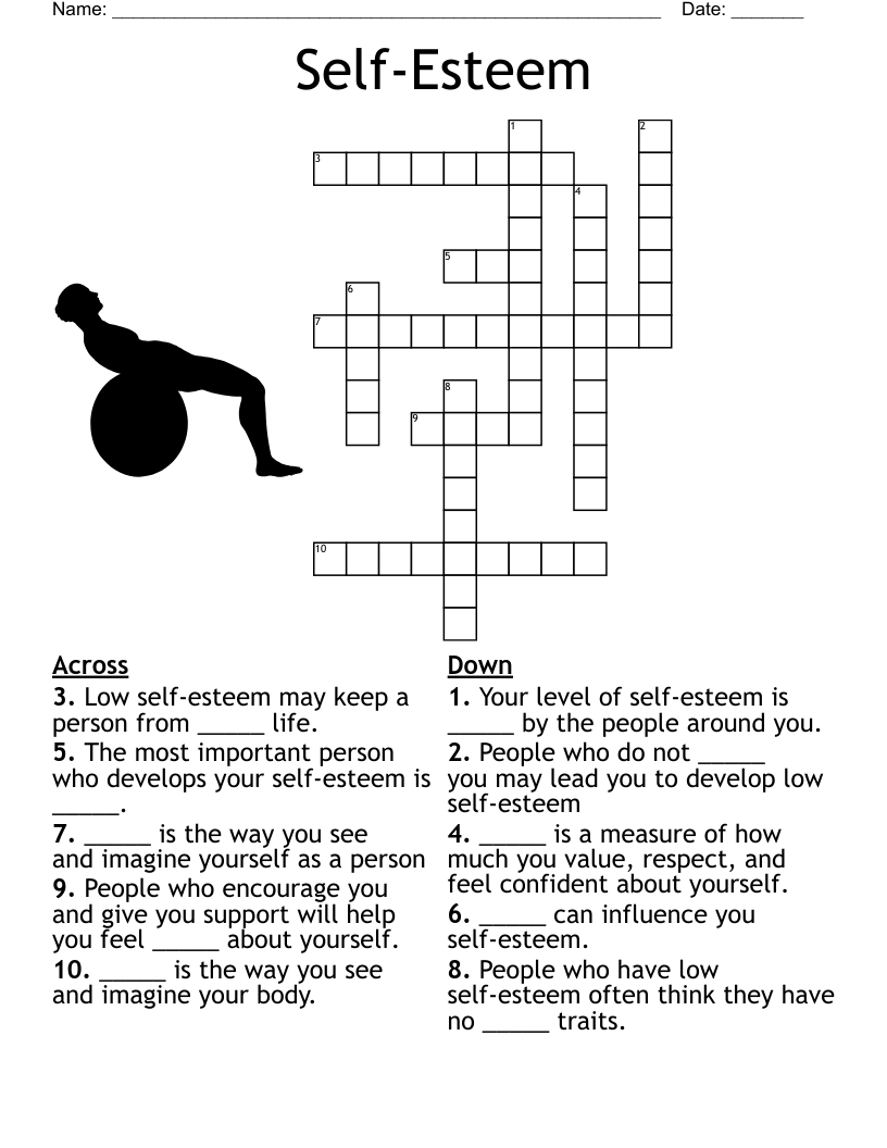 Self Care Crossword WordMint Self Care Crossword WordMint