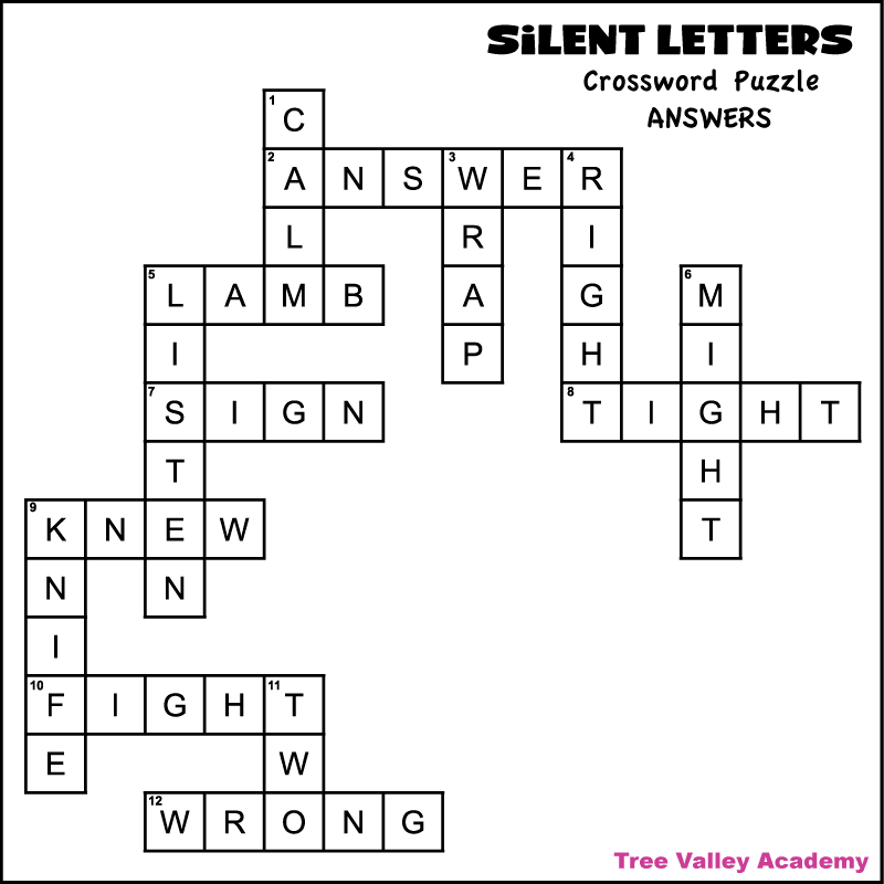 Letter Arrangement Crossword Printable Letter Arrangement Crossword Printable