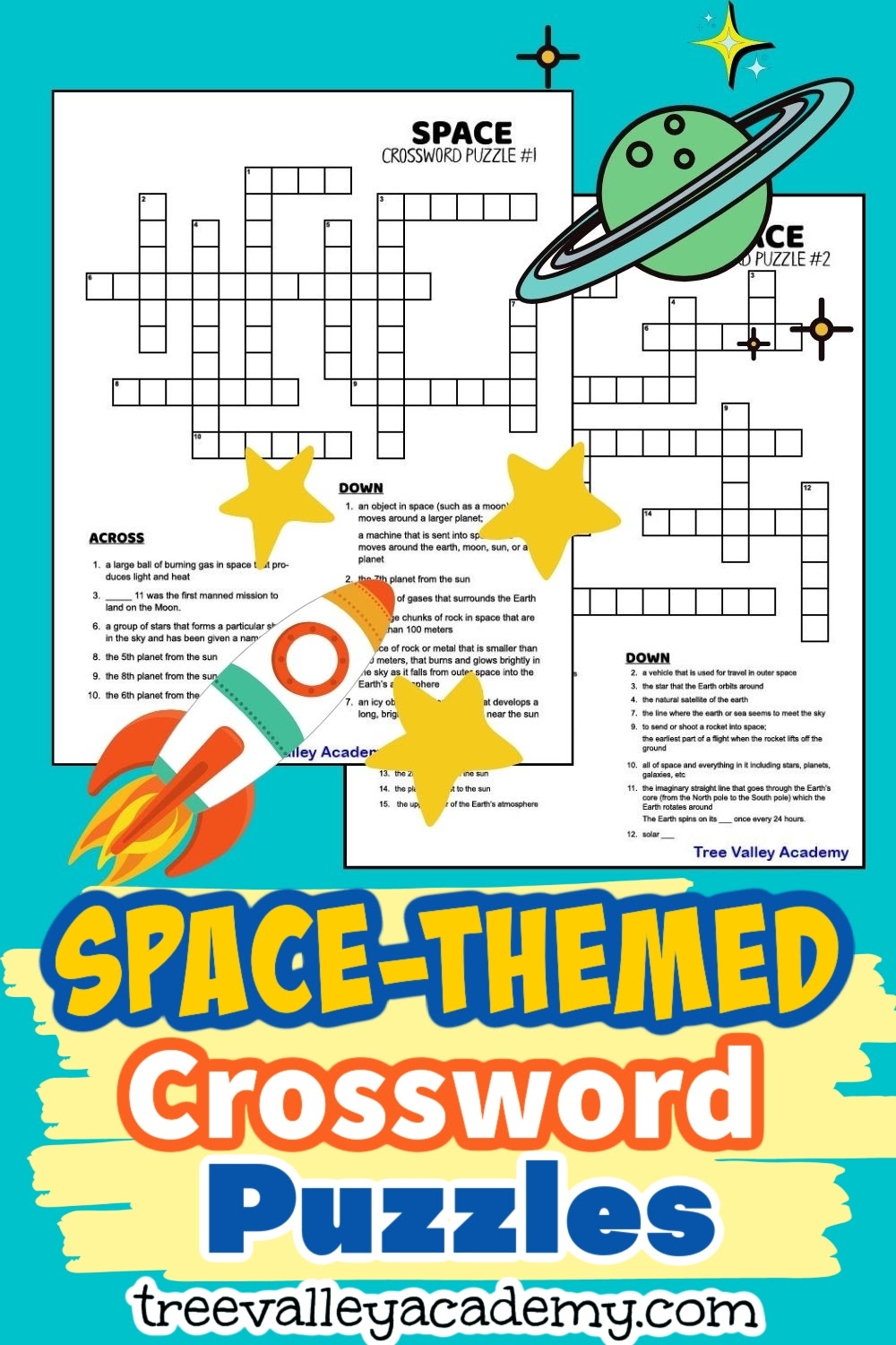 Free Middle School Earth and Space Science Crossword Printable Free Middle School Earth and Space Science Crossword Printable