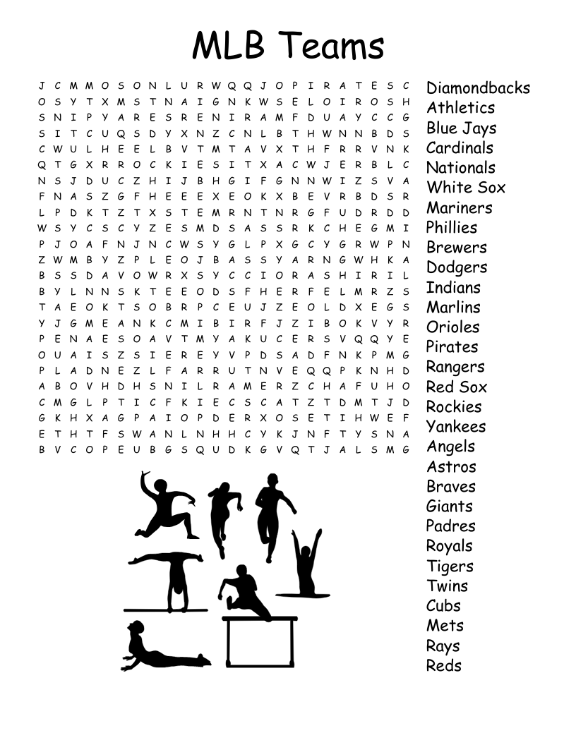 Crossword Puzzle Printable Free Sports Teams Crossword Puzzle Printable Free Sports Teams