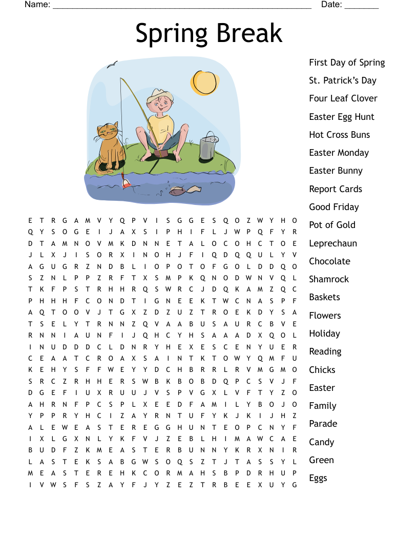 Spring Crossword WordMint Spring Crossword WordMint