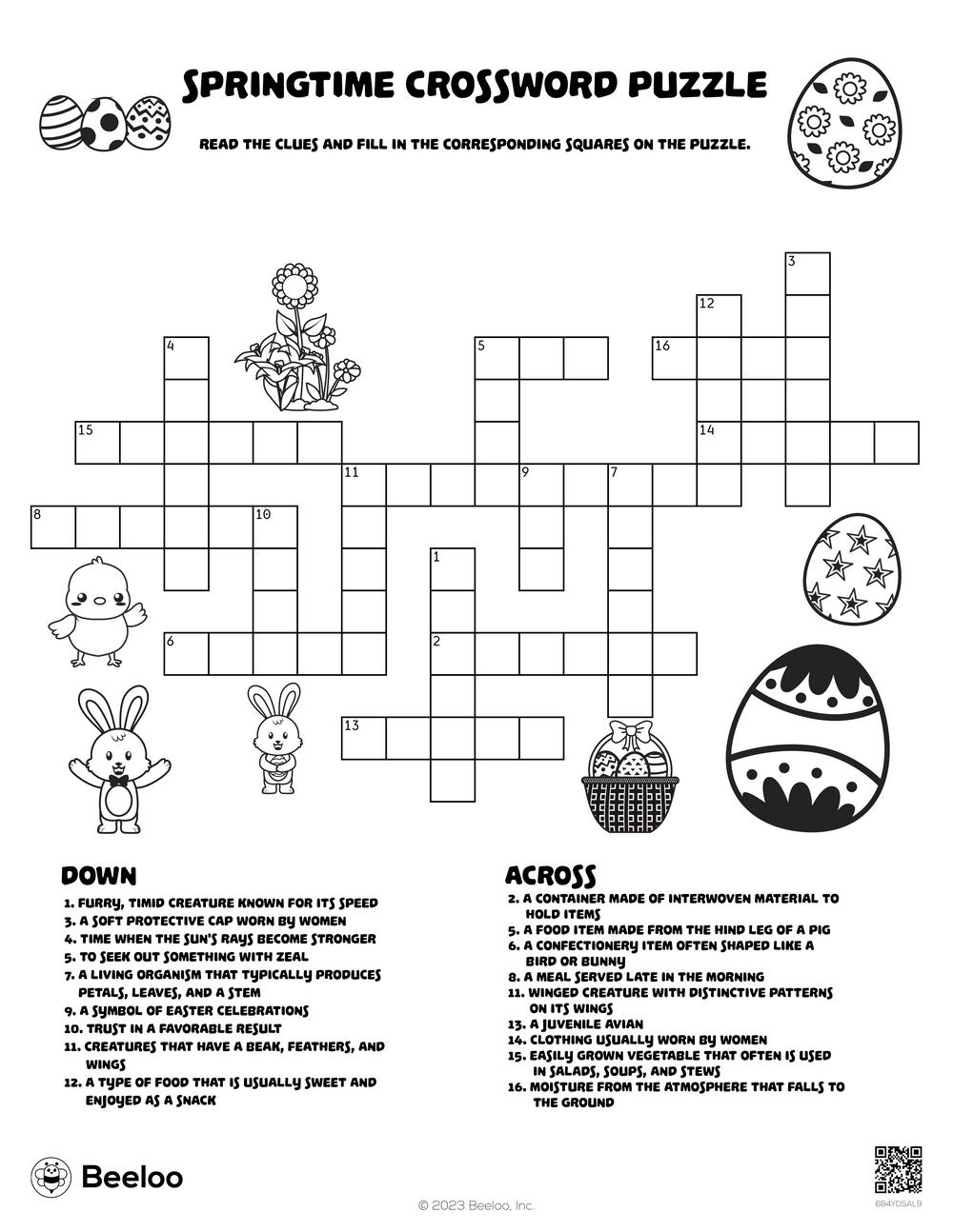 Free Crosswords PDF Printable About Animals Free Crosswords PDF Printable About Animals