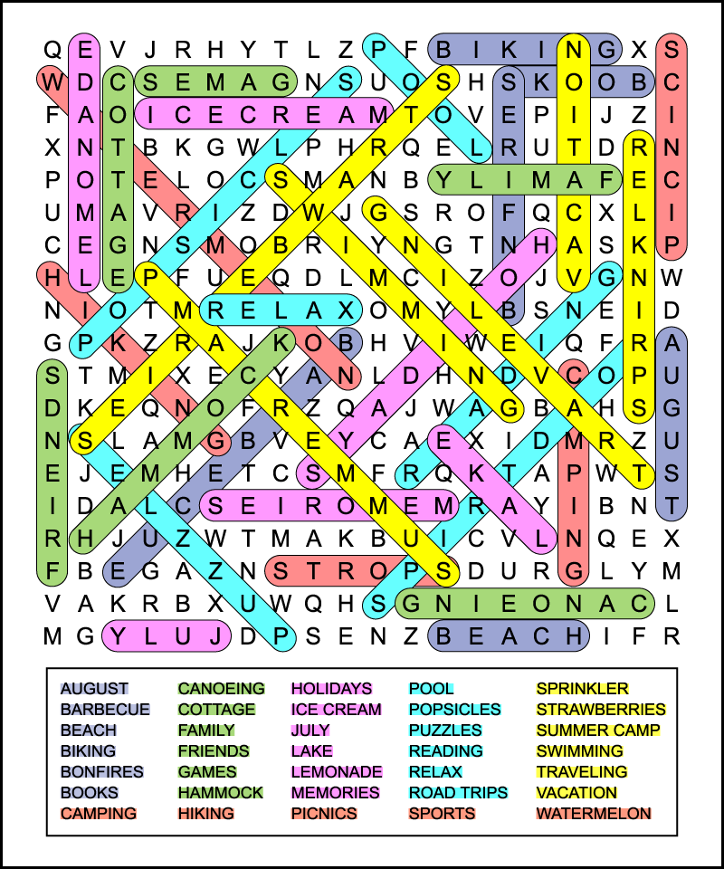 100 Word Crossword Puzzle Printable 100 Word Crossword Puzzle Printable