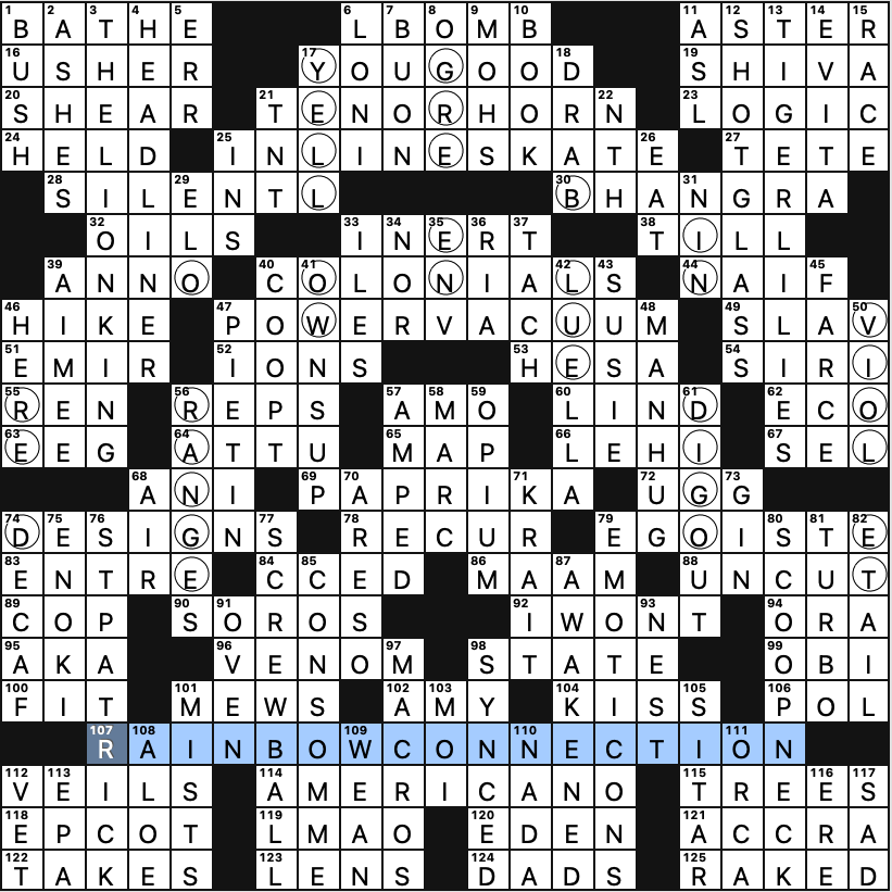Sunday December 3 2023 Diary Of A Crossword Fiend