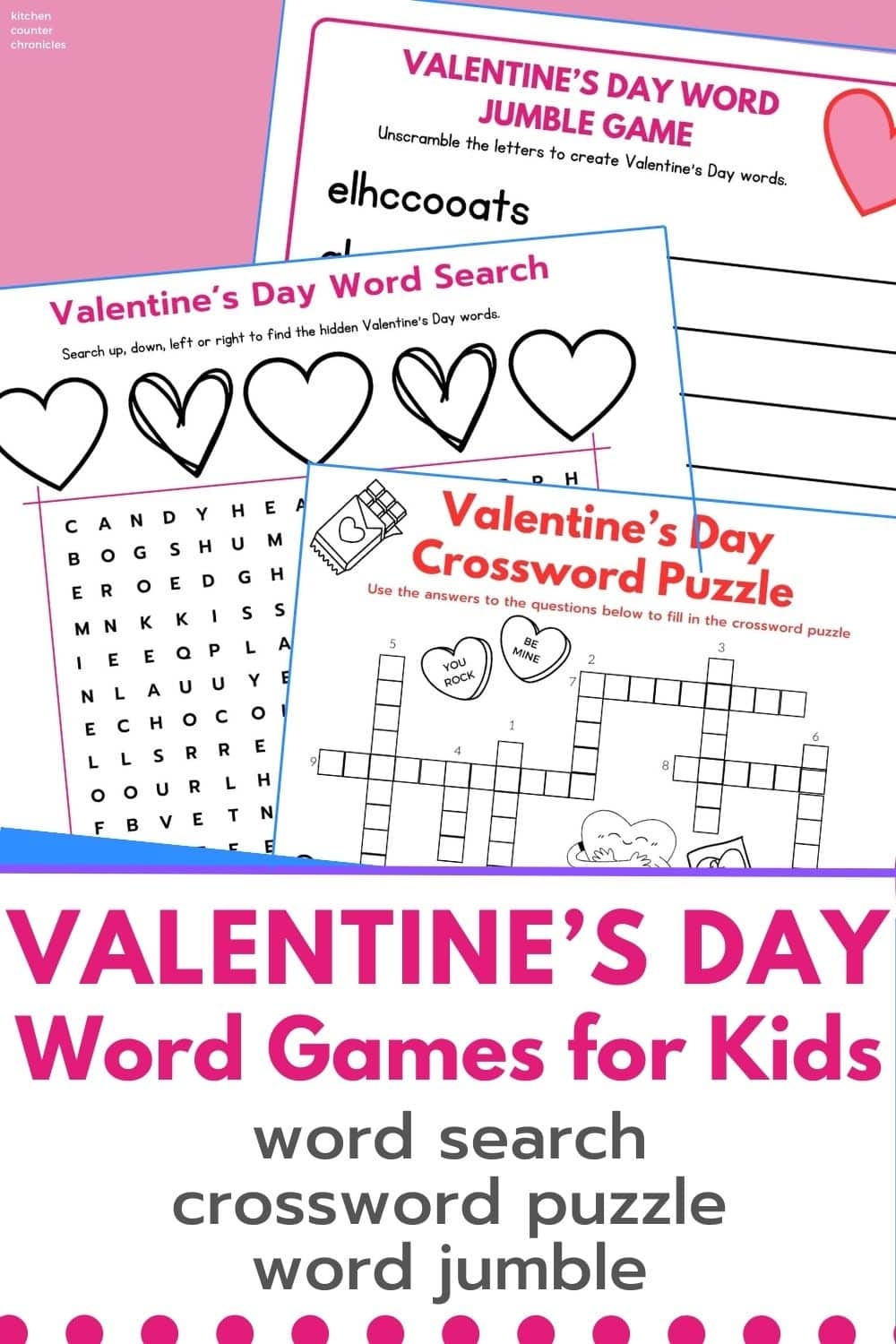 Sweet Valentine s Day Word Games