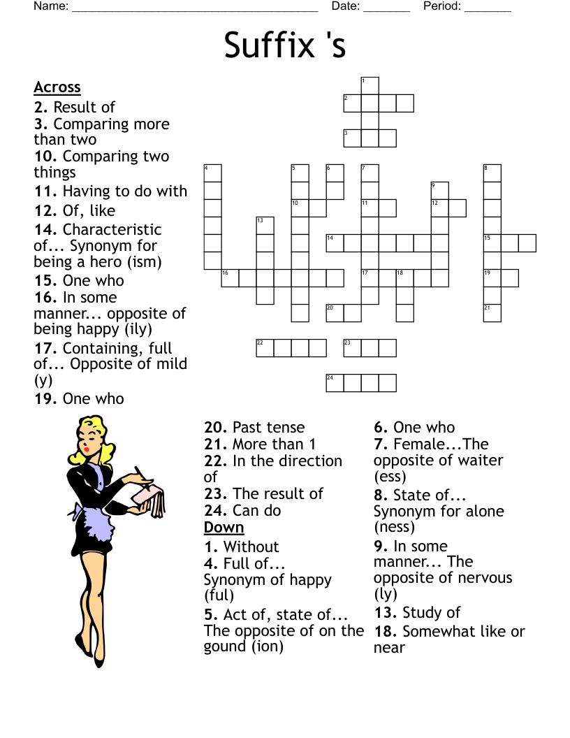 Synonyms And Antonyms Crossword WordMint