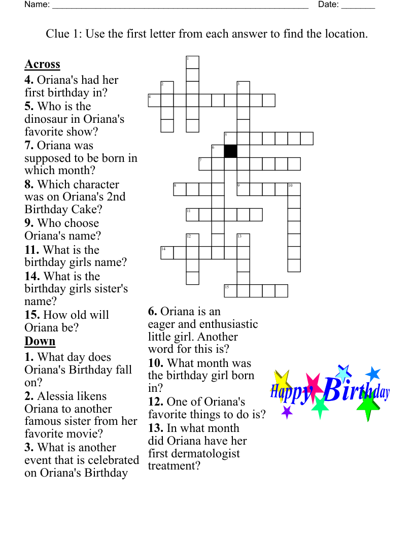 The Beatles Crossword WordMint