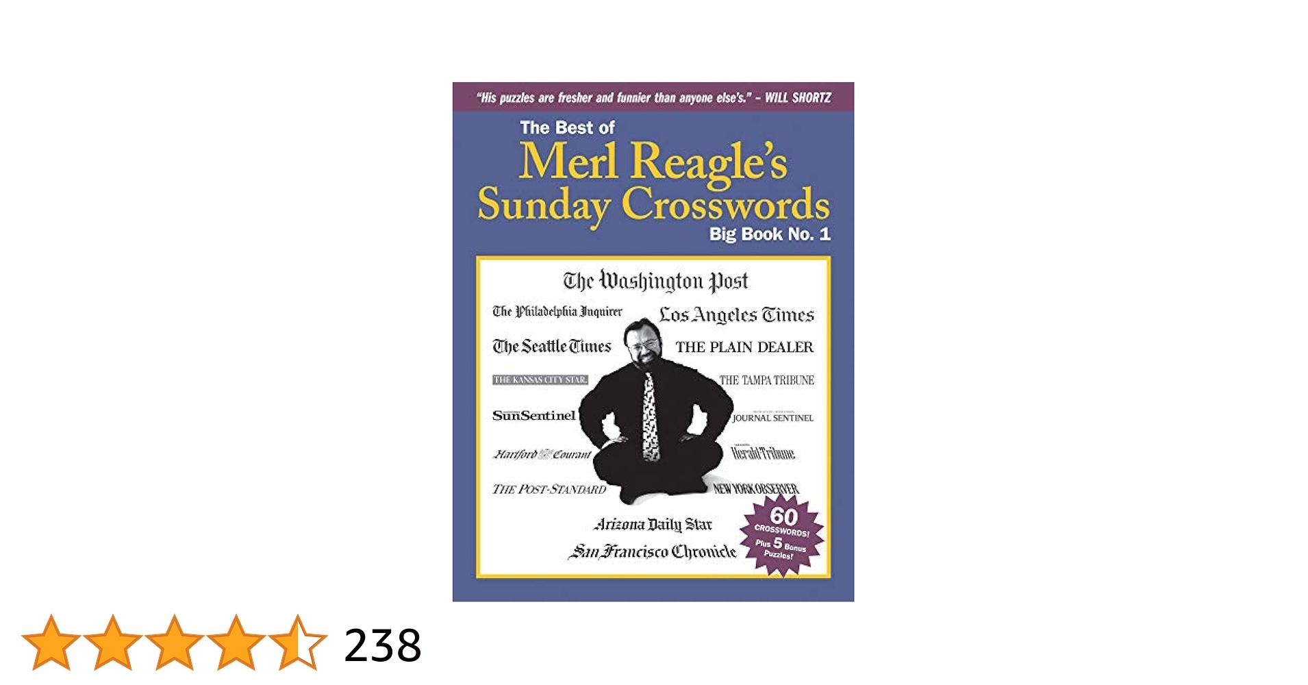The Best Of Merl Reagle s Sunday Crosswords Big Book No 1 1 Reagle Merl 9780989782517 Amazon Books The Best Of Merl Reagle s Sunday Crosswords Big Book No 1 1 Reagle Merl 9780989782517 Amazon Books