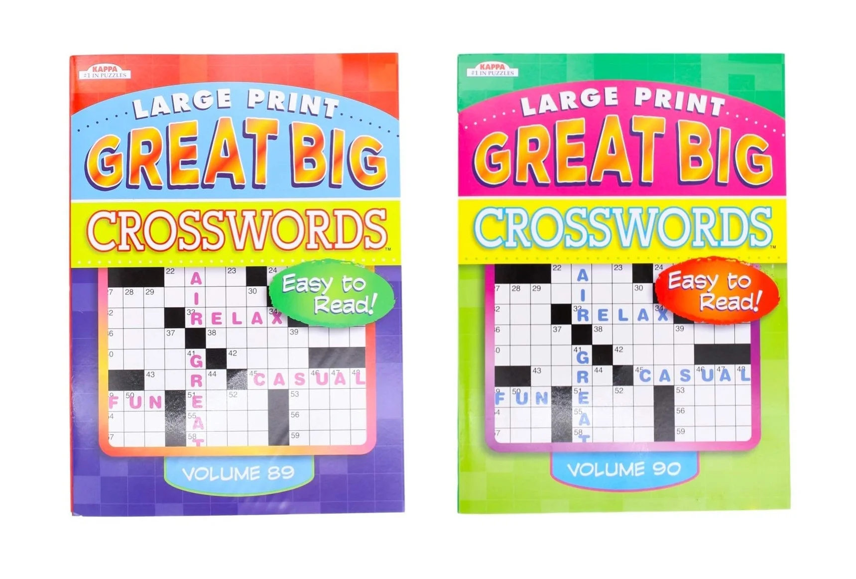 Travel Puzzle Books 2 Pack Large Print Great Big Crosswords Vol 89 And 90 Walmart Travel Puzzle Books 2 Pack Large Print Great Big Crosswords Vol 89 And 90 Walmart