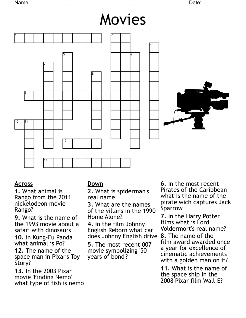 Trivia Questions Crossword WordMint Trivia Questions Crossword WordMint