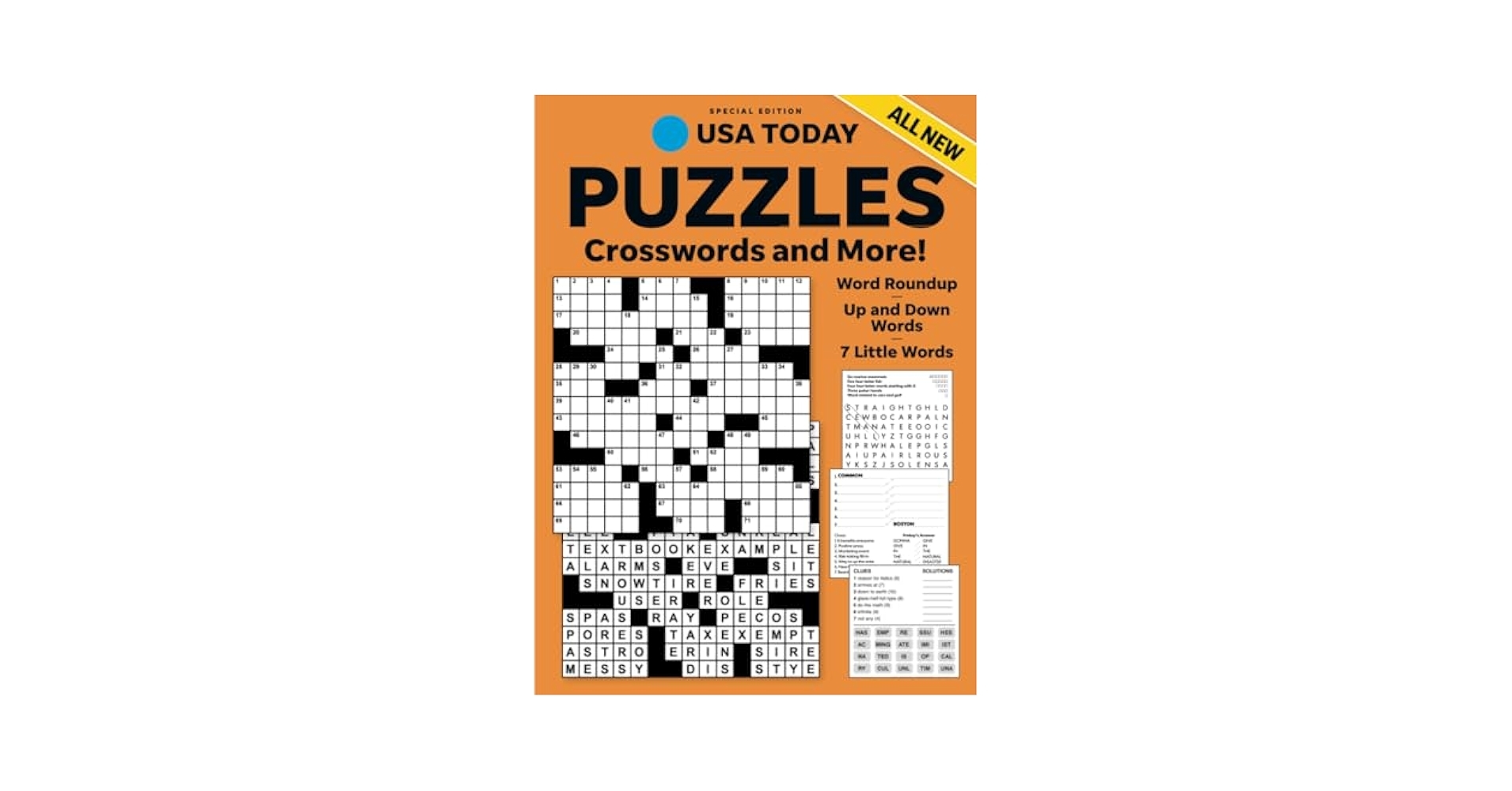 USA Today Puzzles Crosswords And More The Editors Of USA Today 9781547867608 Amazon Books