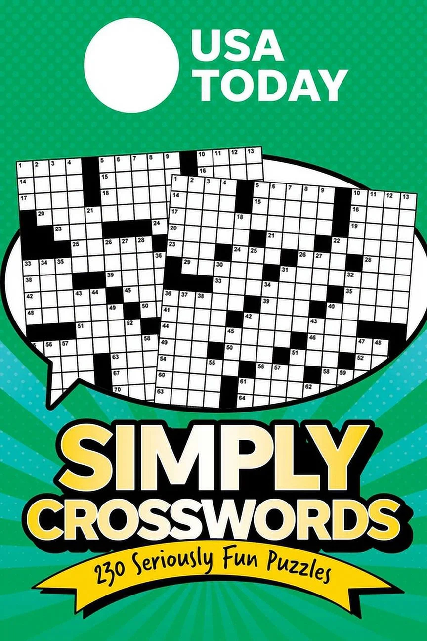 USA Today Puzzles USA TODAY Simply Crosswords 240 Seriously Fun Puzzles Paperback Walmart USA Today Puzzles USA TODAY Simply Crosswords 240 Seriously Fun Puzzles Paperback Walmart
