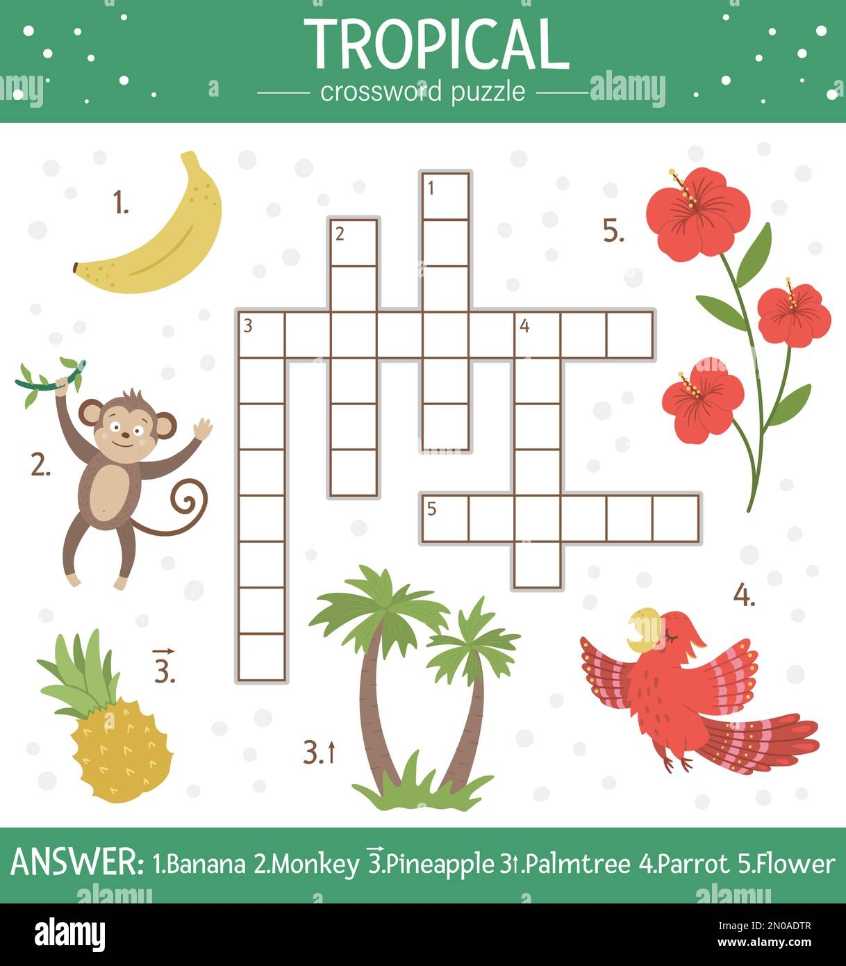 Vector Summer Crossword Puzzle For Kids Quiz With Tropical Elements For Children Educational Jungle Activity With Cute Funny Characters Stock Vector Image Art Alamy Vector Summer Crossword Puzzle For Kids Quiz With Tropical Elements For Children Educational Jungle Activity With Cute Funny Characters Stock Vector Image Art Alamy