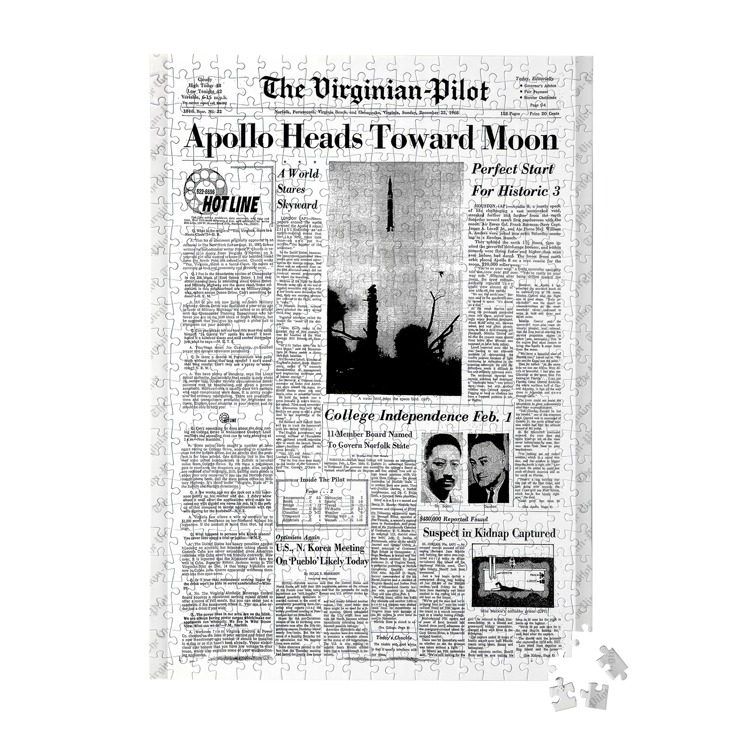 Virginian Pilot Page Print Jigsaw Puzzle Shop The The Virginian Pilot Official Store Virginian Pilot Page Print Jigsaw Puzzle Shop The The Virginian Pilot Official Store