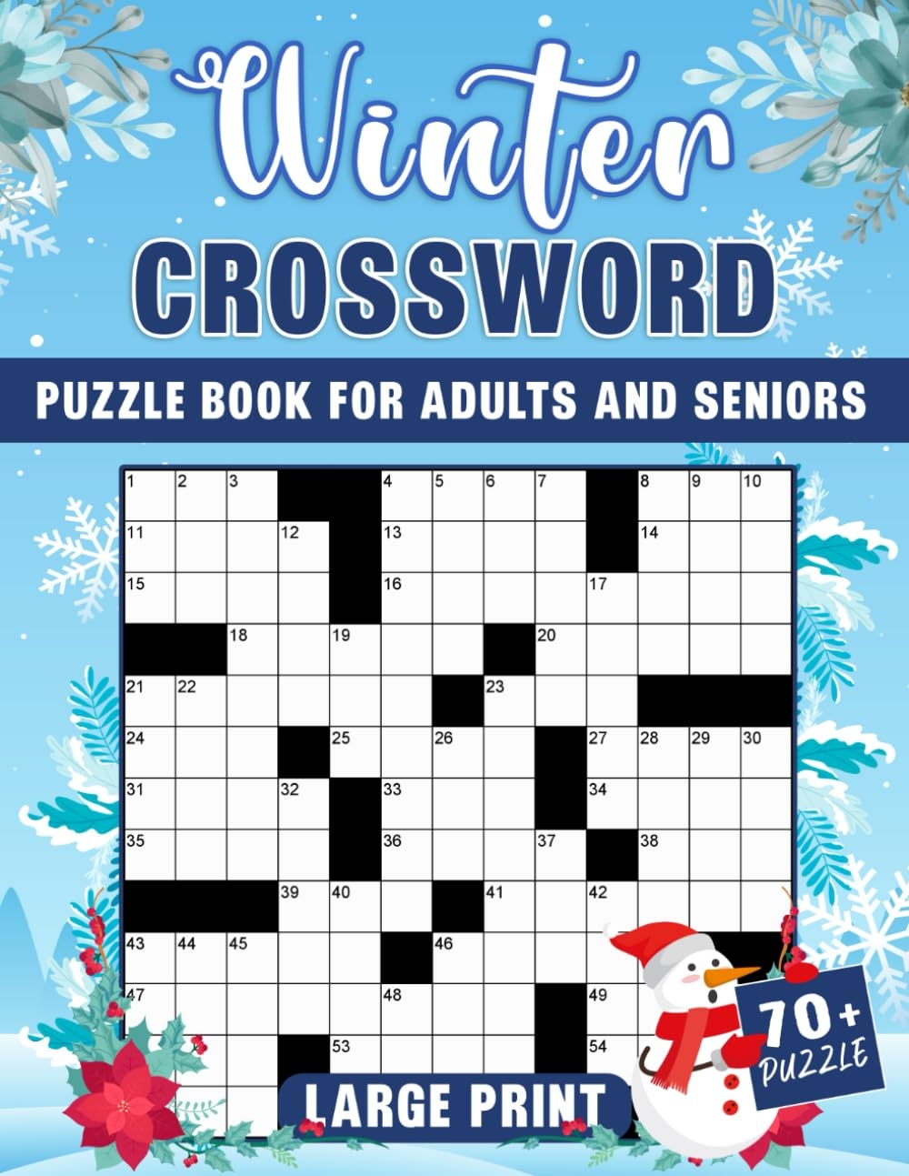Winter Crossword Puzzle Printable Winter Crossword Puzzle Printable