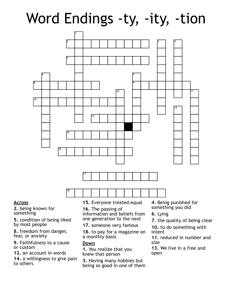 Free Printable Crossword Puzzles People Mag
