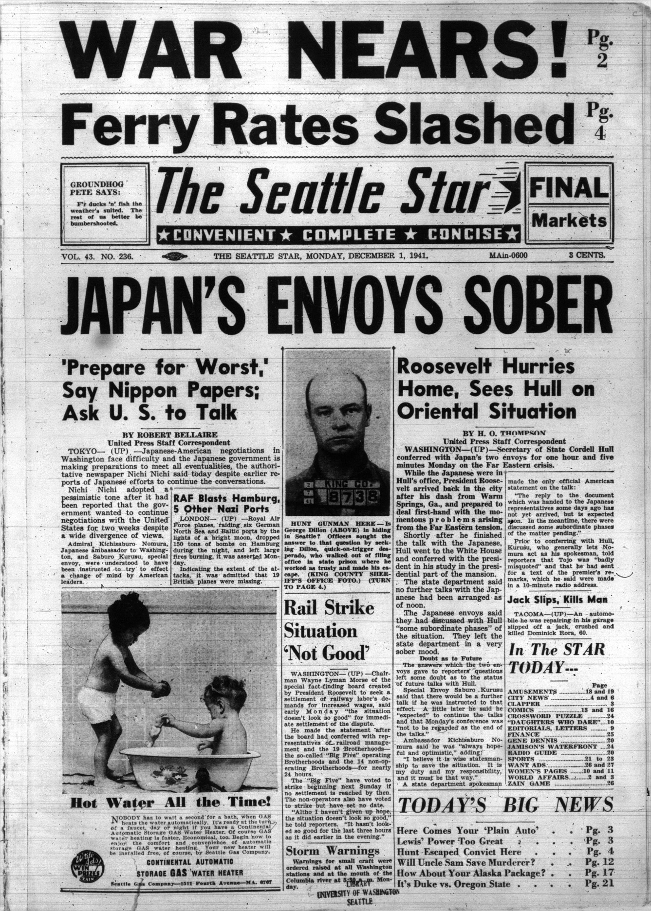 World War II And Japanese Internment In The Seattle Star Seattle Civil Rights And Labor History Project